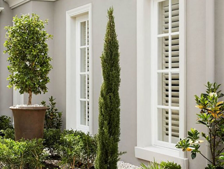 French Provincial style external window surrounds French Provincial style external window surrounds